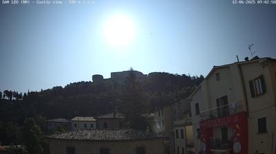 immagine della webcam nei dintorni di Mercato: webcam San Leo