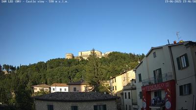 immagine della webcam nei dintorni di Pennabilli: webcam San Leo