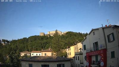 immagine della webcam nei dintorni di Roncofreddo: webcam San Leo