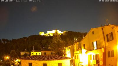 immagine della webcam nei dintorni di Verucchio: webcam San Leo