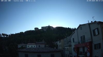 immagine della webcam nei dintorni di Longiano: webcam San Leo