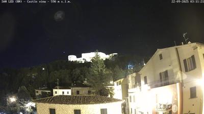immagine della webcam nei dintorni di Monte Grimano Terme: webcam San Leo