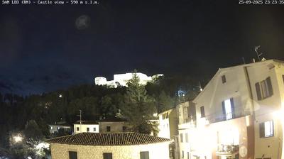 immagine della webcam nei dintorni di Verucchio: webcam San Leo