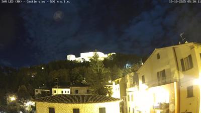 immagine della webcam nei dintorni di Macerata Feltria: webcam San Leo