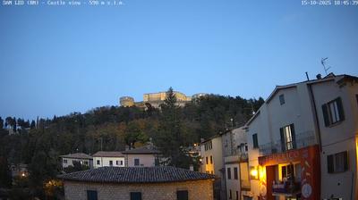 immagine della webcam nei dintorni di Sant'Agata Feltria: webcam San Leo