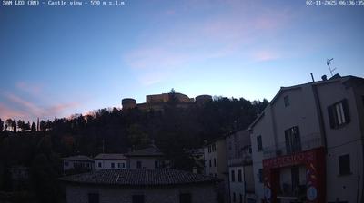 immagine della webcam nei dintorni di Sarsina: webcam San Leo