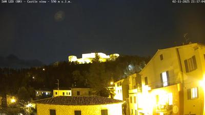 immagine della webcam nei dintorni di Cusercoli: webcam San Leo
