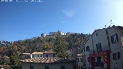 immagine della webcam nei dintorni di Monte Grimano Terme: webcam San Leo