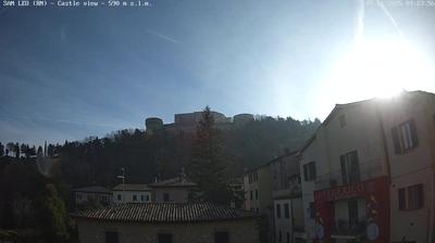 immagine della webcam nei dintorni di Novafeltria: webcam San Leo