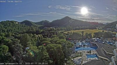 immagine della webcam nei dintorni di San Germano dei Berici: webcam Montegrotto Terme