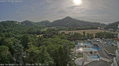 immagine della webcam nei dintorni di Galzignano Terme: webcam Montegrotto Terme