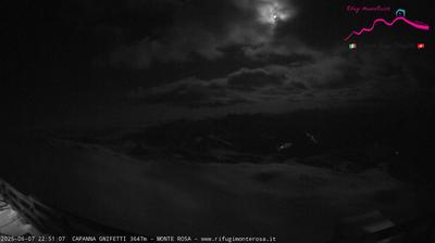 immagine della webcam nei dintorni di Estoul: webcam Punta Indren