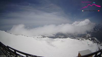 immagine della webcam nei dintorni di Alagna Valsesia: webcam Punta Indren