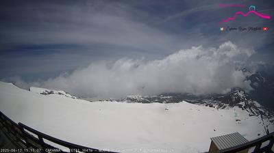 immagine della webcam nei dintorni di Alagna Valsesia: webcam Punta Indren