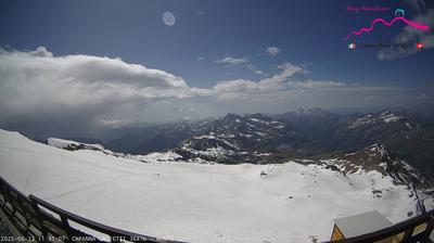 immagine della webcam nei dintorni di Rifugio Quintino Sella: webcam Punta Indren