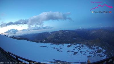 immagine della webcam nei dintorni di Staffal: webcam Punta Indren