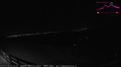 immagine della webcam nei dintorni di Rifugio Mezzalama: webcam Punta Indren