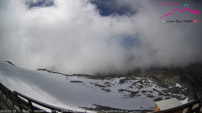 immagine della webcam nei dintorni di Rifugio Mezzalama: webcam Punta Indren