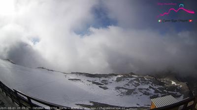 immagine della webcam nei dintorni di Gressoney-Saint-Jean: webcam Punta Indren