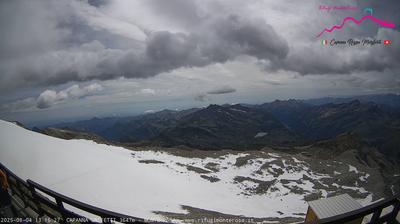 immagine della webcam nei dintorni di Breuil-Cervinia: webcam Punta Indren