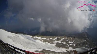 immagine della webcam nei dintorni di Gressoney-la-Trinitè: webcam Punta Indren