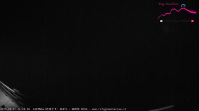 immagine della webcam nei dintorni di Staffal: webcam Punta Indren