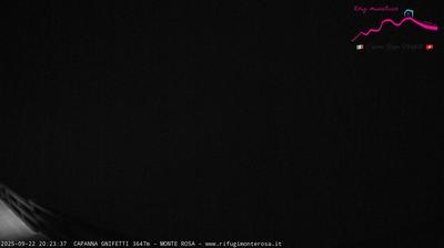 immagine della webcam nei dintorni di Breuil-Cervinia: webcam Punta Indren