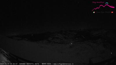 immagine della webcam nei dintorni di Breuil-Cervinia: webcam Punta Indren