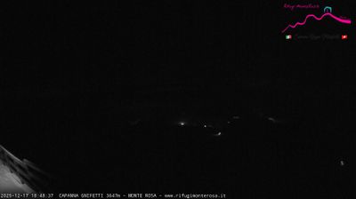 immagine della webcam nei dintorni di Cervinia: webcam Punta Indren