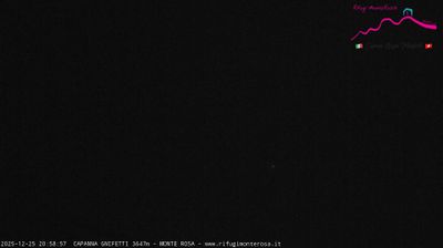 immagine della webcam nei dintorni di Valtournenche Colle Superiore: webcam Punta Indren