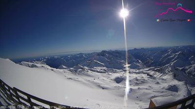 immagine della webcam nei dintorni di Rifugio Boffalora Ticino: webcam Punta Indren