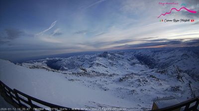 immagine della webcam nei dintorni di Alagna Valsesia: webcam Punta Indren