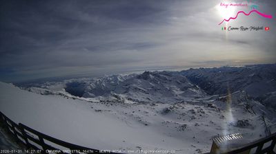 immagine della webcam nei dintorni di Gressoney-la-Trinitè: webcam Punta Indren