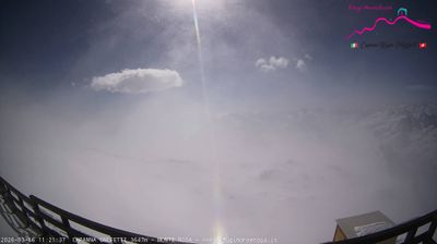 immagine della webcam nei dintorni di Capanna Margherita: webcam Punta Indren