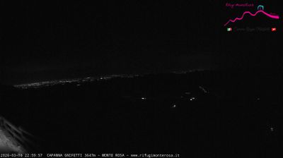 immagine della webcam nei dintorni di Alagna Valsesia: webcam Punta Indren