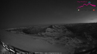 immagine della webcam nei dintorni di Estoul: webcam Punta Indren