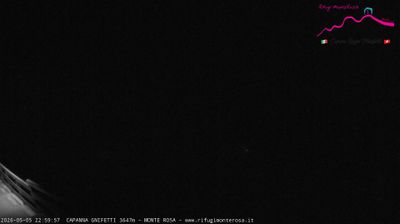 immagine della webcam nei dintorni di Gressoney-la-Trinitè: webcam Punta Indren