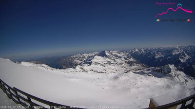 immagine della webcam nei dintorni di Breuil-Cervinia: webcam Punta Indren