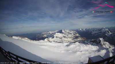 immagine della webcam nei dintorni di Estoul: webcam Punta Indren