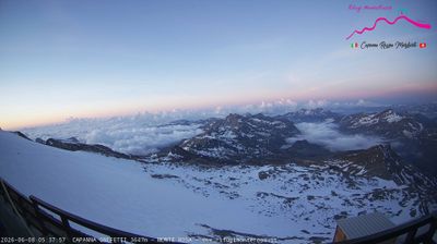 immagine della webcam nei dintorni di Macugnaga: webcam Punta Indren