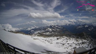 immagine della webcam nei dintorni di Champoluc: webcam Punta Indren