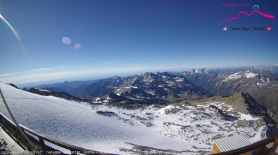 immagine della webcam nei dintorni di Chamois: webcam Punta Indren