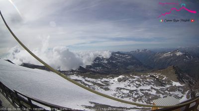 immagine della webcam nei dintorni di Ayas: webcam Punta Indren