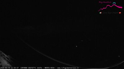 immagine della webcam nei dintorni di Alagna Valsesia: webcam Punta Indren