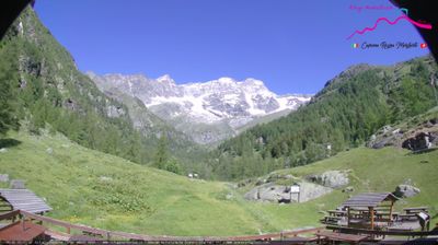 immagine della webcam nei dintorni di Cervinia Plateau Rosa: webcam Pianalunga