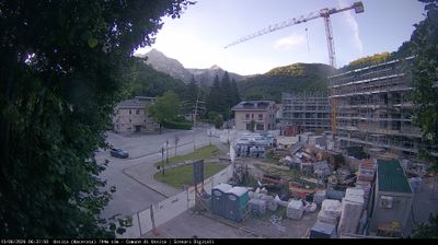 immagine della webcam nei dintorni di Gualdo: webcam Ussita