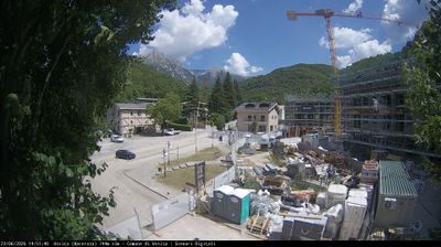 immagine della webcam nei dintorni di Acquasanta Terme: webcam Ussita