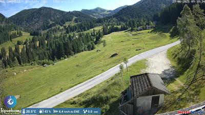 immagine della webcam nei dintorni di Borgo Valsugana: webcam Samone