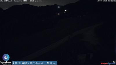 immagine della webcam nei dintorni di Levico Terme: webcam Samone