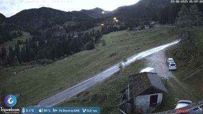 immagine della webcam nei dintorni di Castello Tesino: webcam Samone